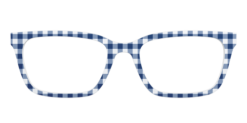 The Navy Gingham - Pair Eyewear
