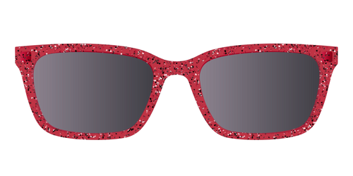 The Polarized Ruby Sparkle Sun Top - Pair Eyewear