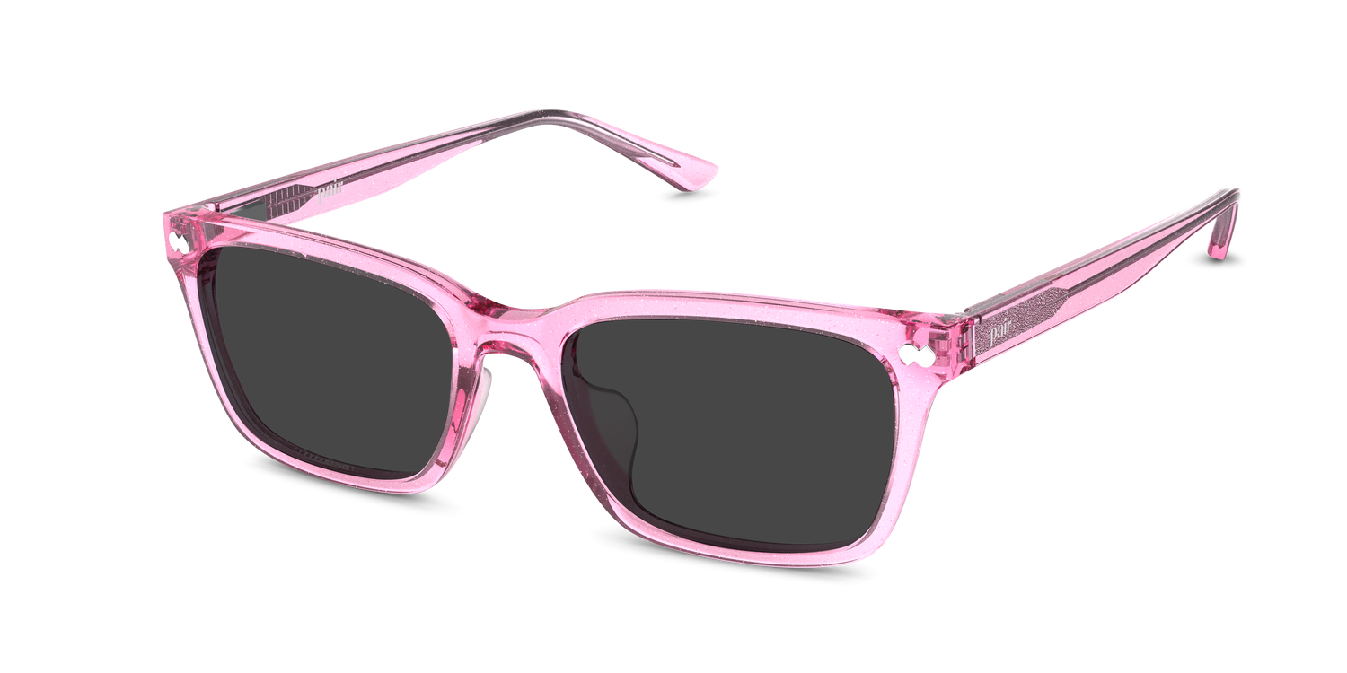 The Larkin - Pink Glitter Clear Sun
