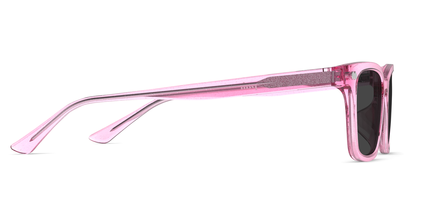 The Larkin - Pink Glitter Clear Sun