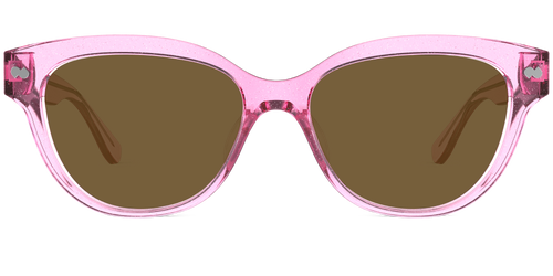 The Quinn - Pink Glitter Clear Sun