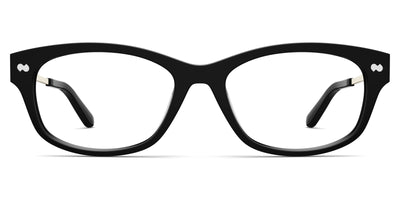 The Addison - Black Acetate Gold Metal