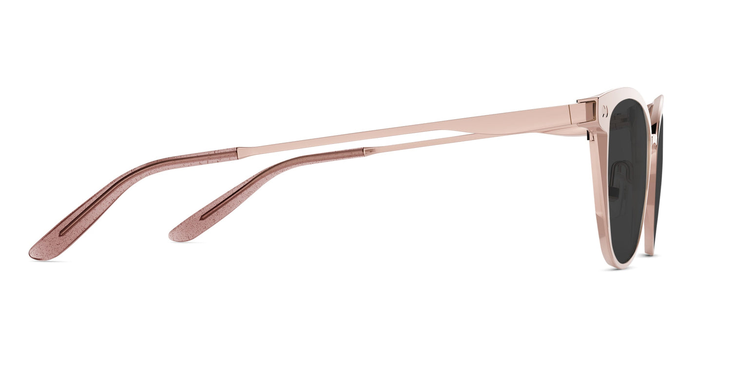 The Georgia - Rose Gold Metal Sun