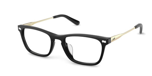 The Casper - Black Acetate Gold Metal
