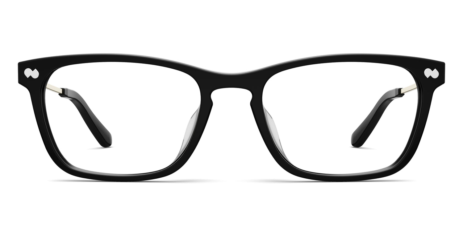 The Casper - Black Acetate Gold Metal