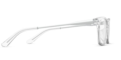 The Casper - Crystal Clear Acetate Silver Metal