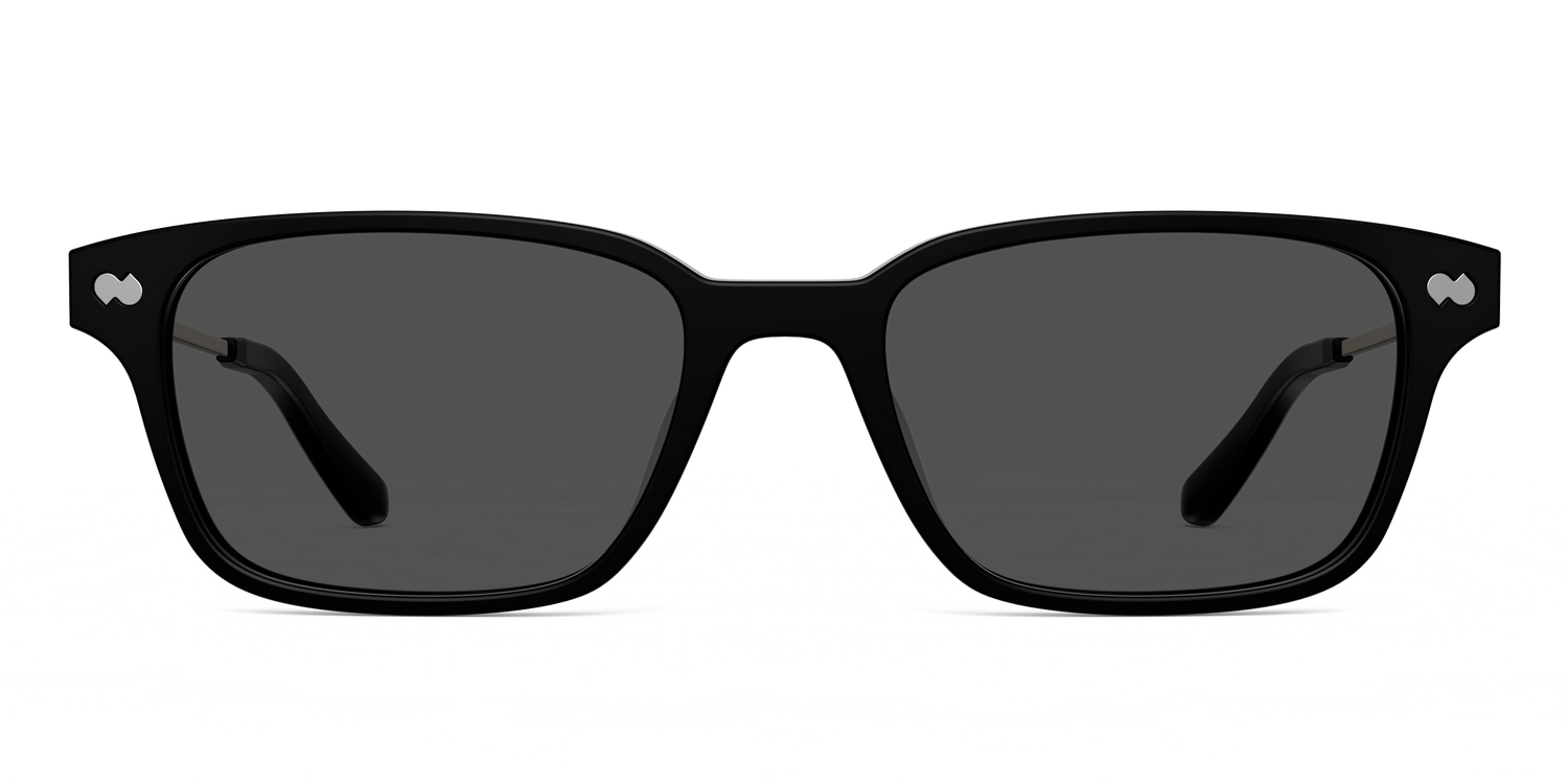 The Finley - Mixed Material Black Gold Metal Sun