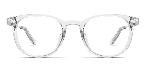 The Reese - Crystal Clear Acetate Silver Metal